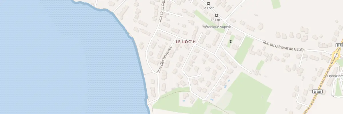 Plan du 18 Rue des Bruyères à Locmiquélic