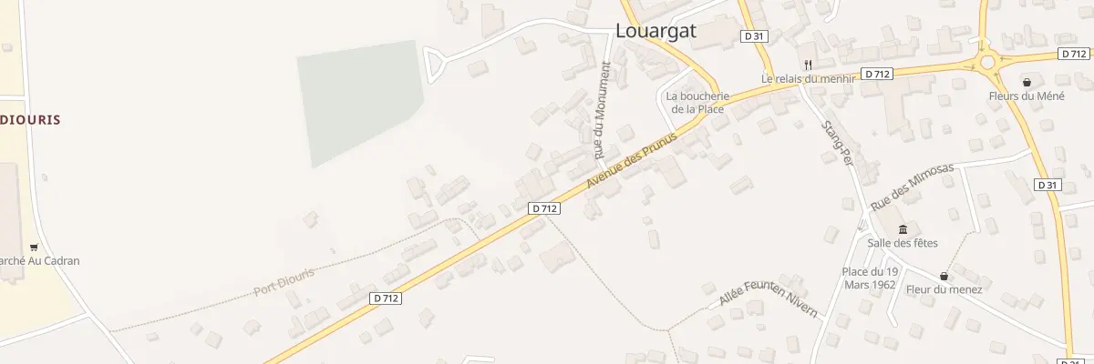 Plan du 50 Av des Prunus à Louargat