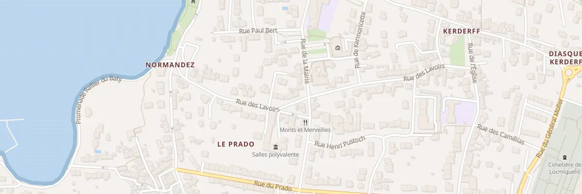 Plan du 41 Rue des Lavoirs à Locmiquélic