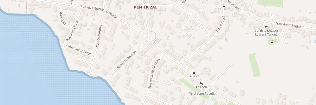 Plan du 57 Rue Général de Gaulle à Locmiquélic