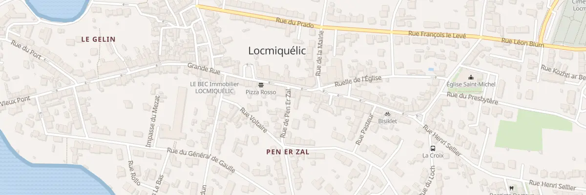 Plan du 38 Gr Grande Rue à Locmiquélic