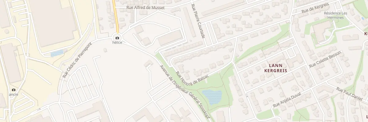 Plan du 61 Rue Julian Grimau à Lanester