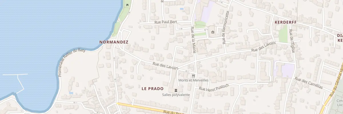 Plan du 47 Rue des Lavoirs à Locmiquélic
