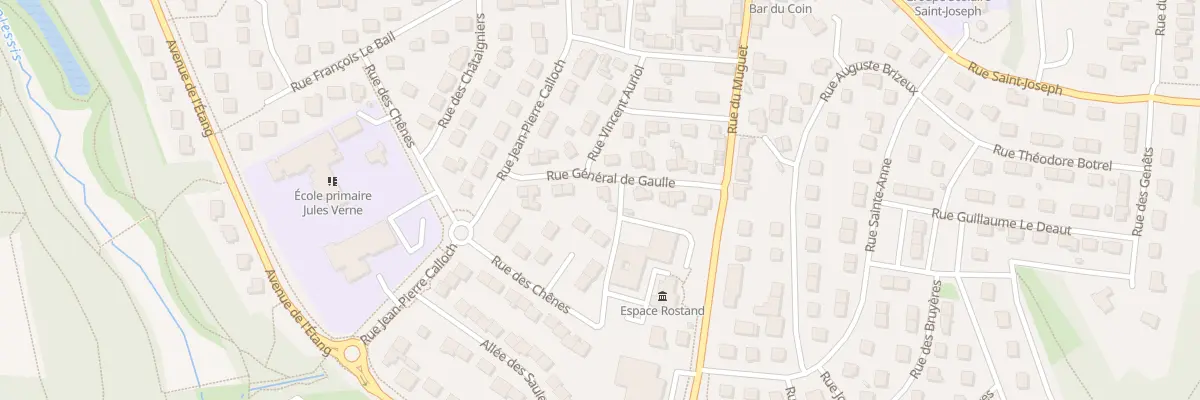 Plan du 10 Rue Général de Gaulle à Caudan