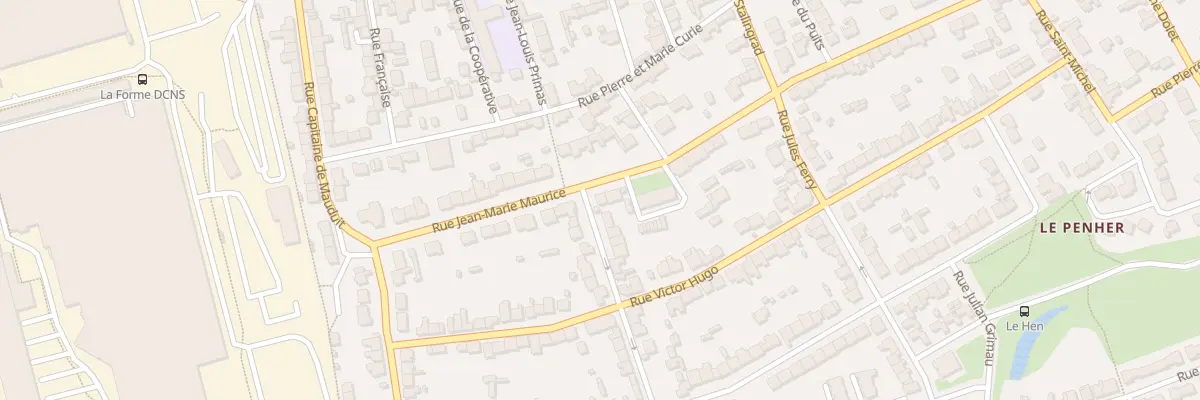 Plan du 1 Rue Graindorge à Lanester
