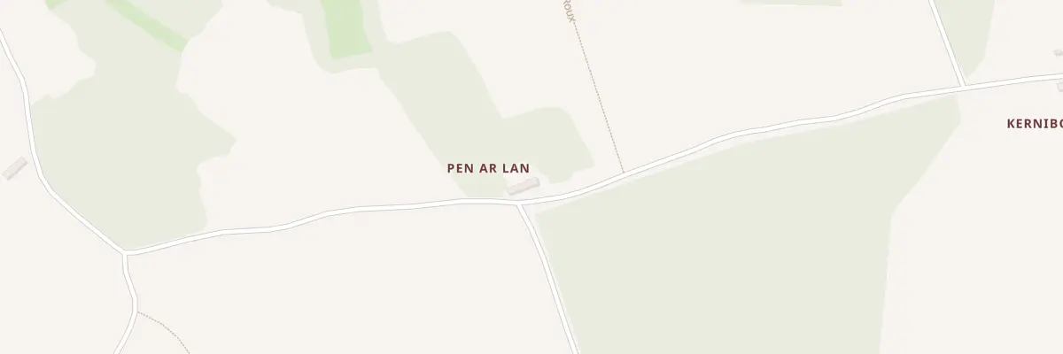 Plan du 5116 Pen Ar Lan à Quemperven