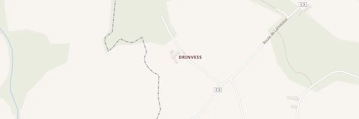 Plan du 5069 Drinvess à Quemperven
