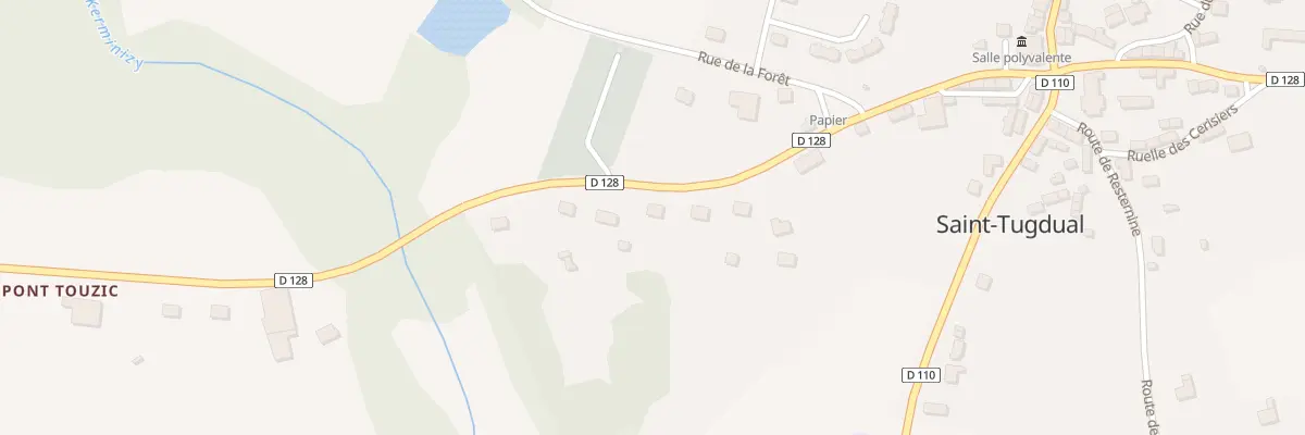 Plan du 26 Rue René le Grevès à Saint-Tugdual