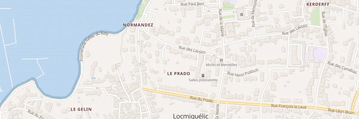 Plan du 66 Rue des Lavoirs à Locmiquélic