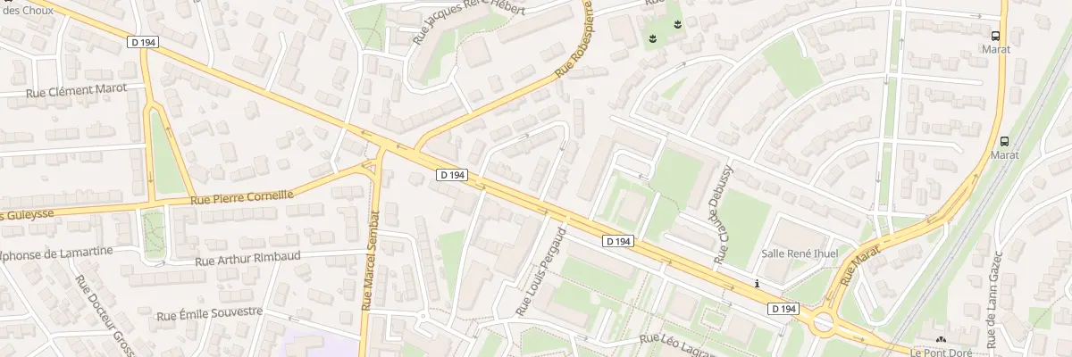 Plan du 18 Rue d’Estienne d’Orves à Lanester