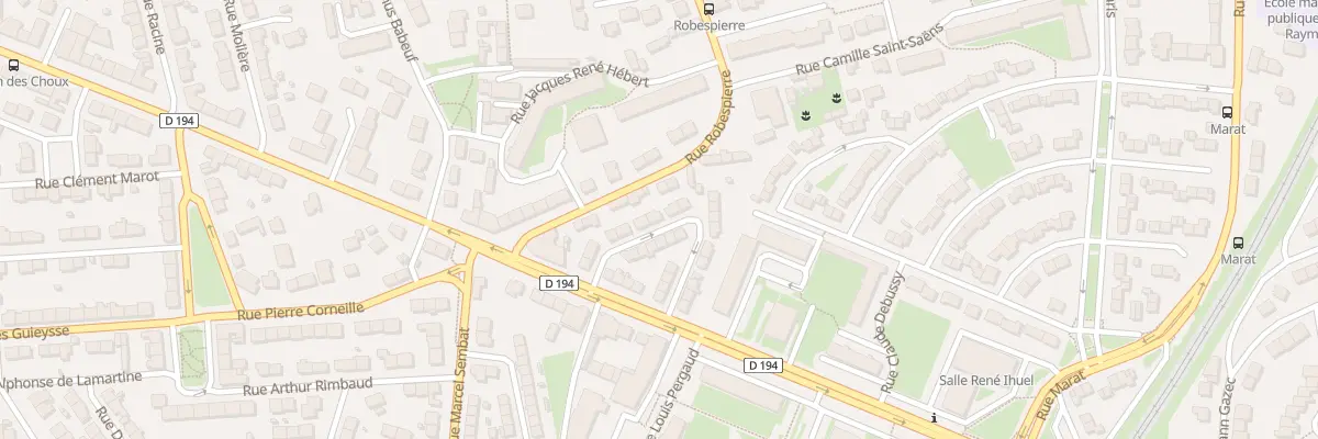 Plan du 11 Rue d’Estienne d’Orves à Lanester