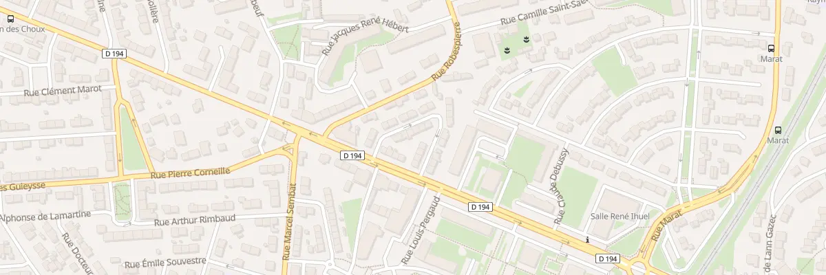Plan du 6 Rue d’Estienne d’Orves à Lanester