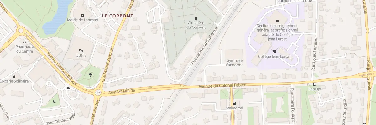 Plan du 52 Rue Raymond Guillemot à Lanester