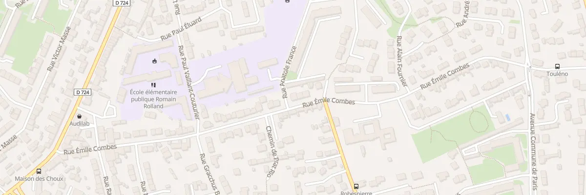 Plan du 51 Rue Emile Combes à Lanester