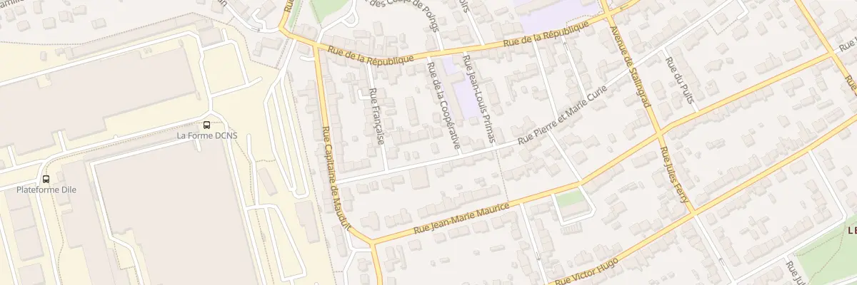 Plan du 11 Rue P et M Curie à Lanester