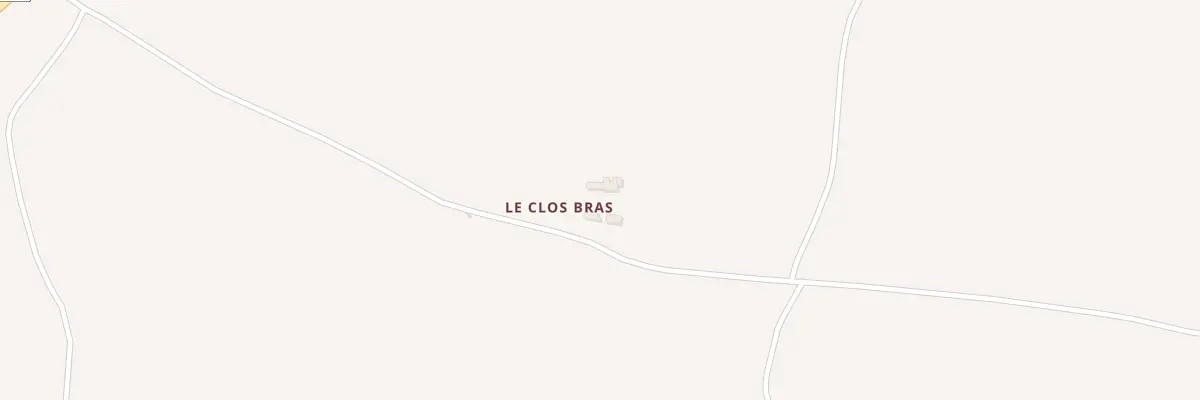 Plan du 1 Clos Bras à Bulat-Pestivien