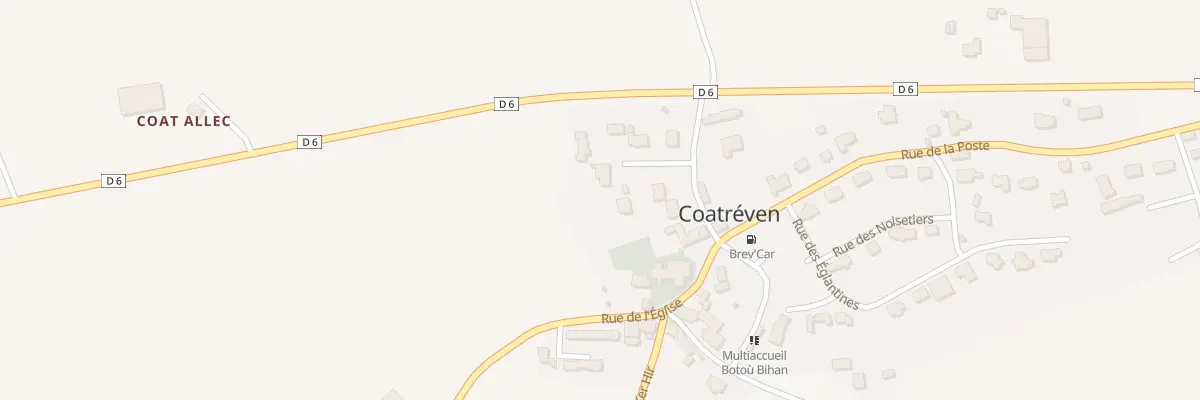 Plan du 4 Lot de Ker Illis à Coatréven