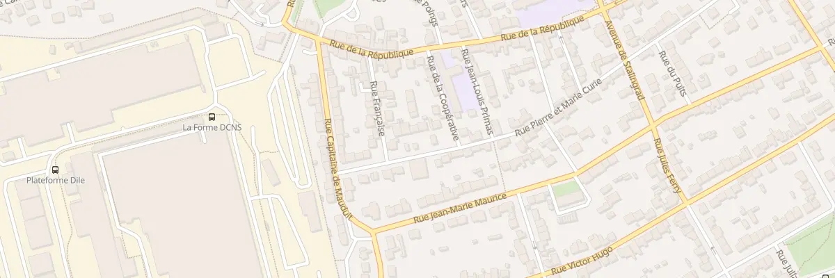 Plan du 9 Rue P et M Curie à Lanester