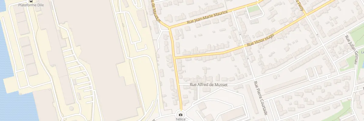 Plan du 2 Rue Victor Hugo à Lanester
