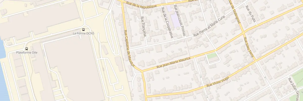 Plan du 8 Rue P et M Curie à Lanester