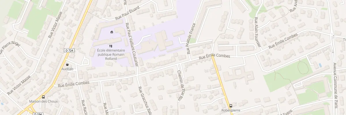 Plan du 43 Rue Emile Combes à Lanester
