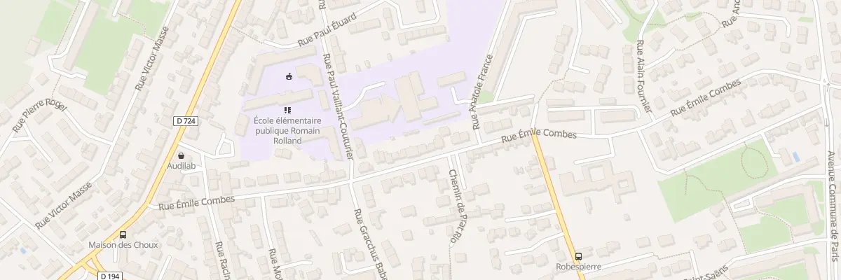 Plan du 39 Rue Emile Combes à Lanester