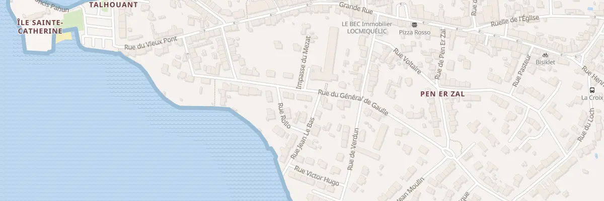 Plan du 85 Rue Général de Gaulle à Locmiquélic