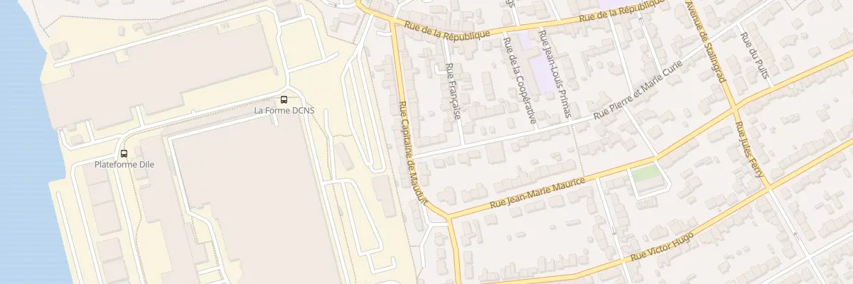 Plan du 1 Rue P et M Curie à Lanester