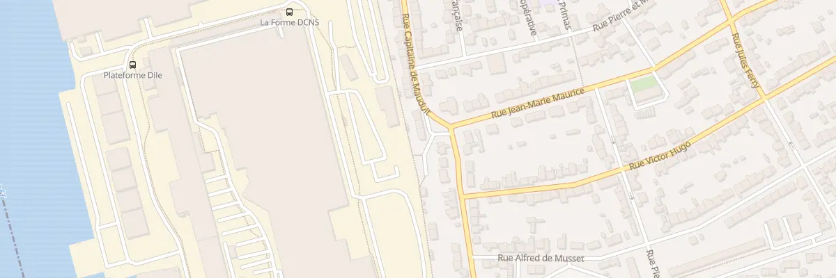 Plan du 36 Rue Cap de Mauduit à Lanester