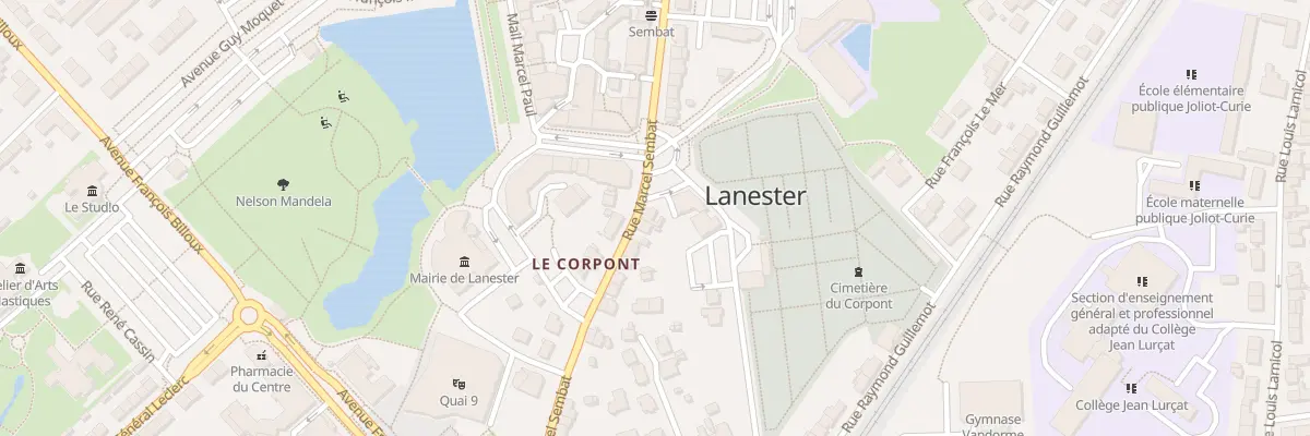 Plan du 58 Rue Marcel Sembat à Lanester