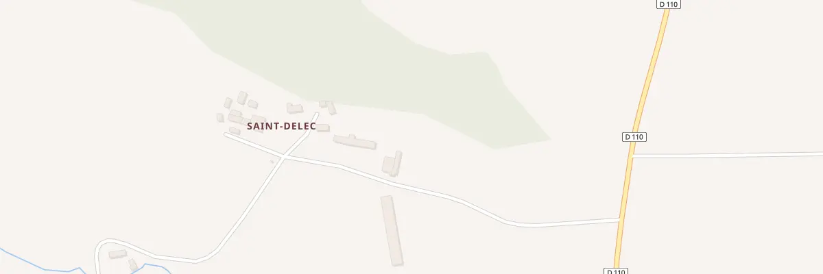 Plan du 5479 Saint Delec à Plouray