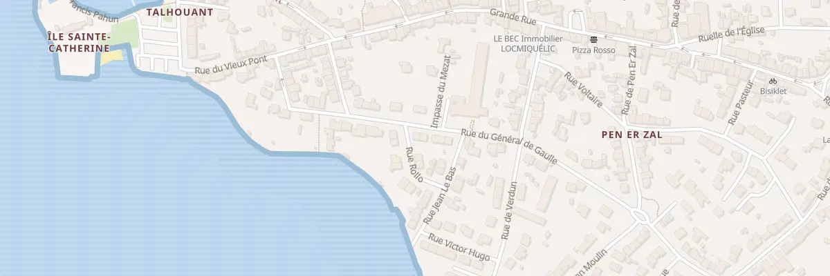 Plan du 89 Rue Général de Gaulle à Locmiquélic