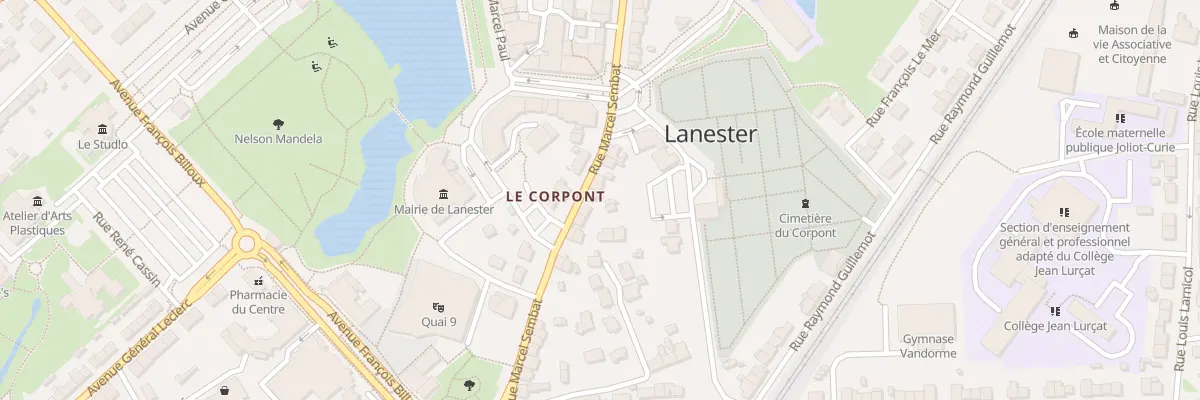 Plan du 52 Rue Marcel Sembat à Lanester