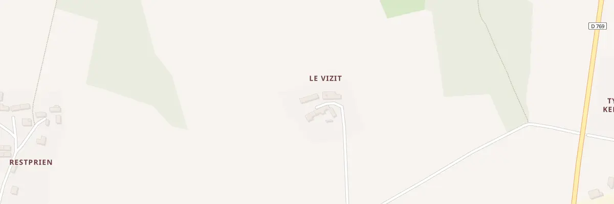 Plan du 3 Le Visit à Cléguer