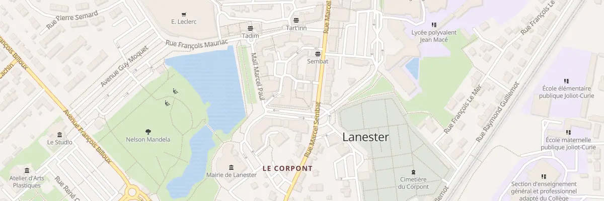 Plan du 67 Rue Marcel Sembat à Lanester