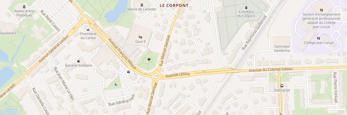 Plan du 36B Rue Marcel Sembat à Lanester