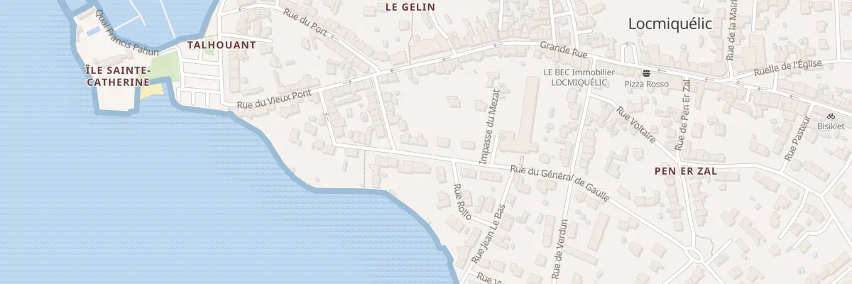 Plan du 96 Rue Général de Gaulle à Locmiquélic