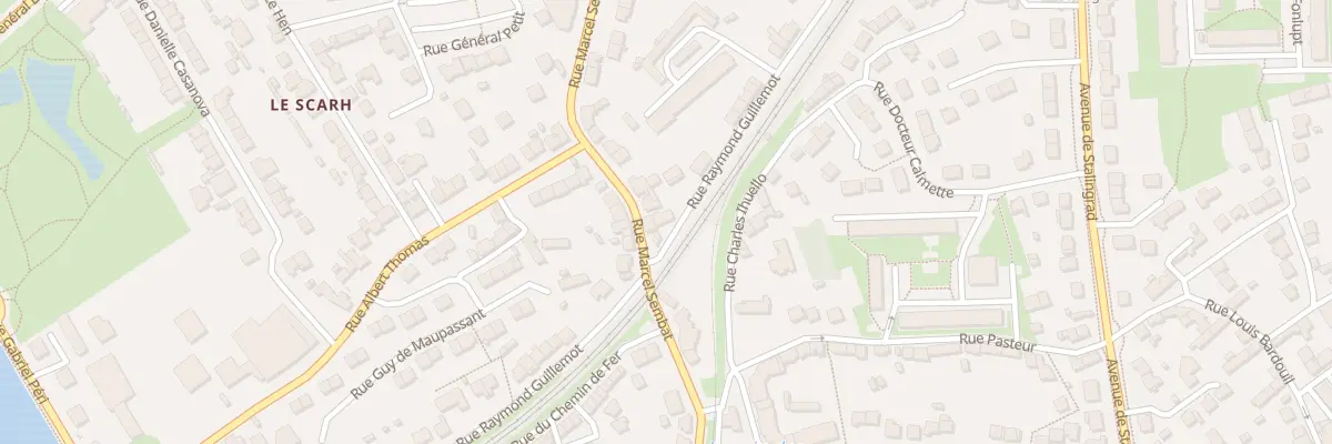 Plan du 29 Rue Raymond Guillemot à Lanester