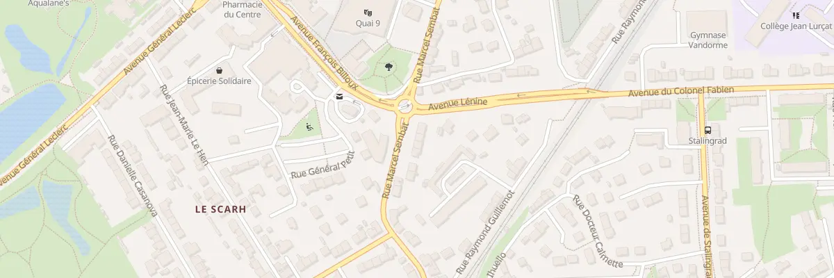 Plan du 28 Rue Marcel Sembat à Lanester
