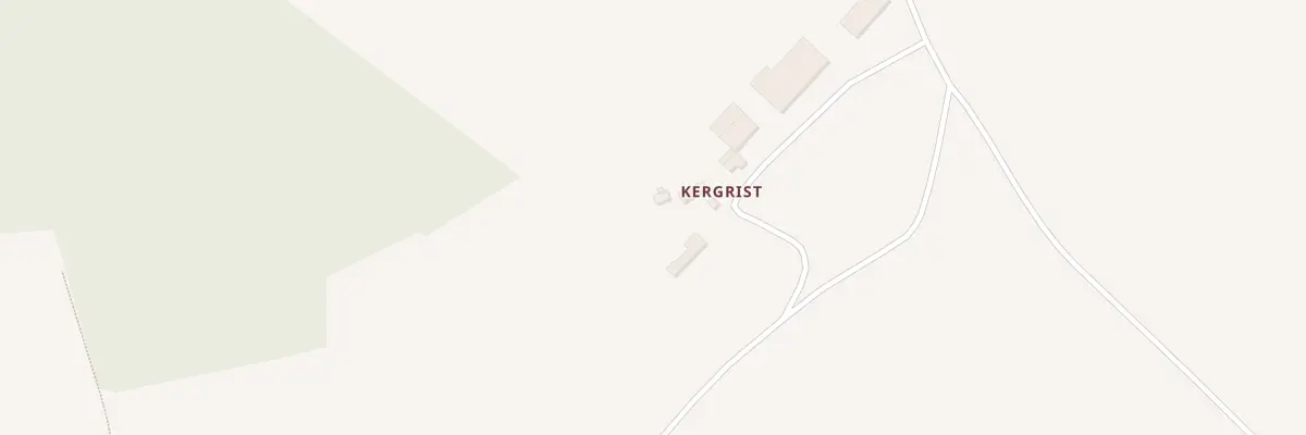 Plan du 3 Kergrist à Louargat