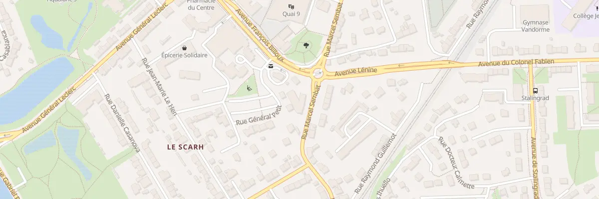 Plan du 39 Rue Marcel Sembat à Lanester