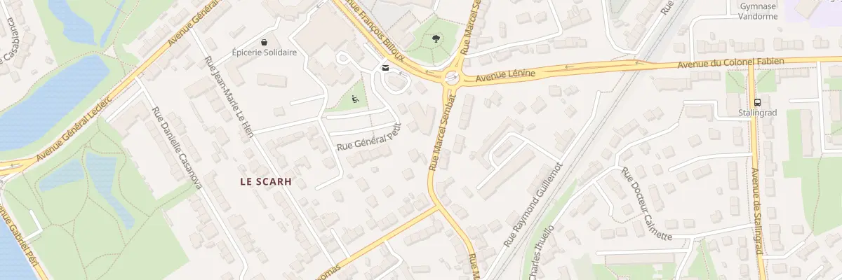 Plan du 37 Rue Marcel Sembat à Lanester