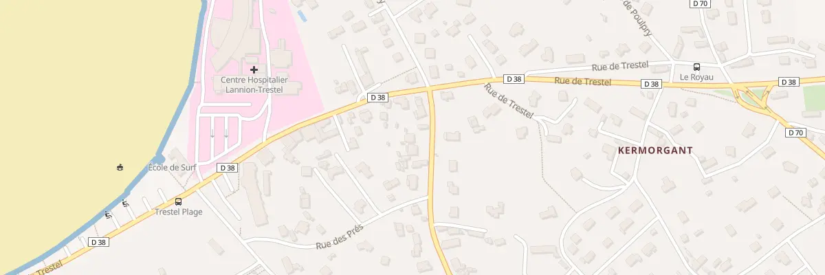 Plan du 5403 Trestel à Trévou-Tréguignec