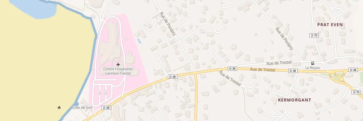 Plan du 5407 Crech Juillet Trestel à Trévou-Tréguignec