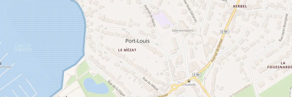 Plan du 76 Rue du Mezat à Port-Louis