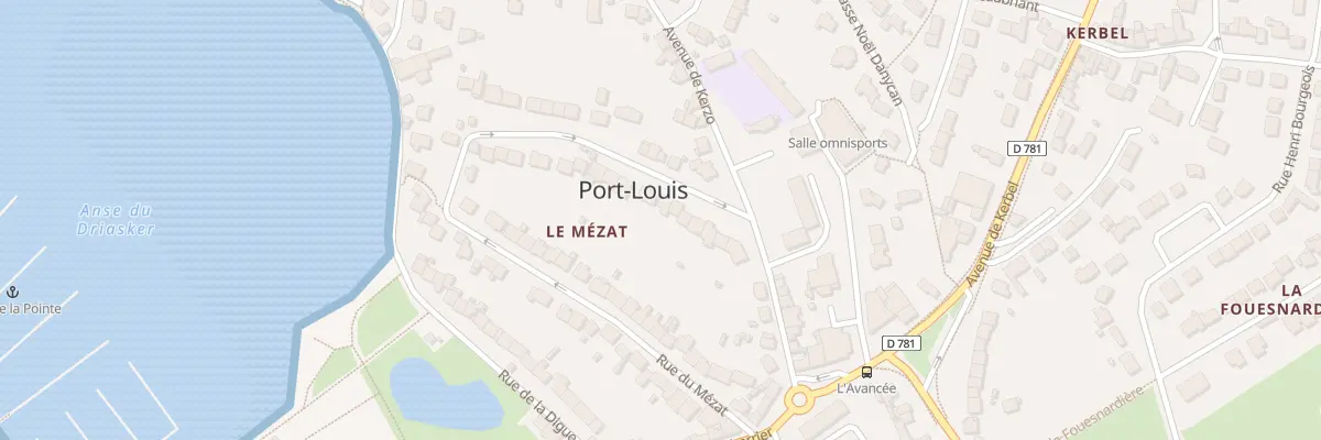 Plan du 6031 Rue du Mezat à Port-Louis