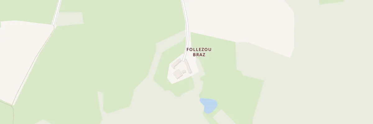 Plan du 1 Follézou Bras à Locarn