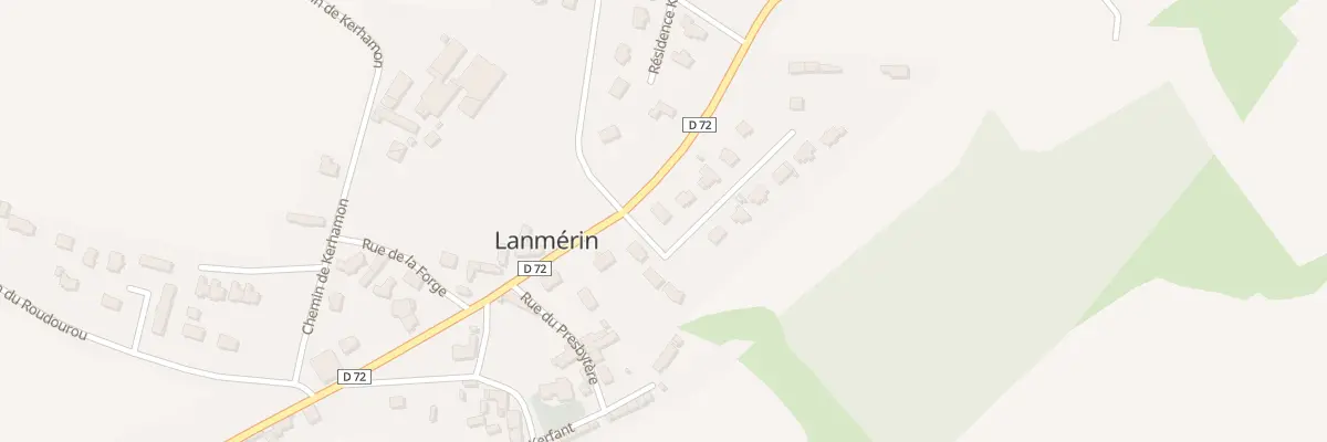 Plan du 1 Res Belle Fontaine à Lanmérin