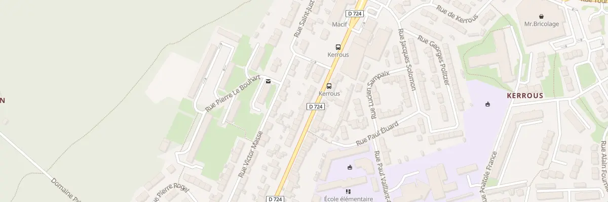 Plan du 49 Av Ambroise Croizat à Lanester