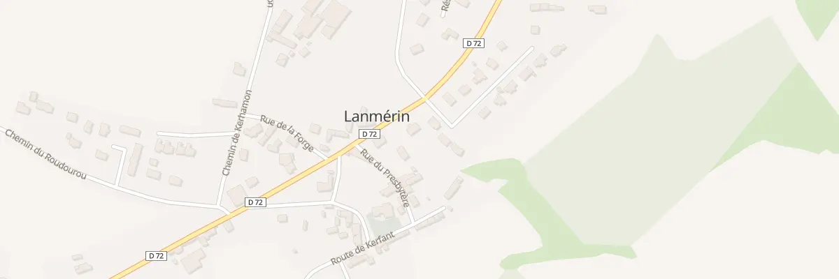 Plan du 6 Rte de Langoat à Lanmérin